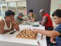 July 25, 2023. Ka Makana Alii mall chess meetup.