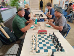 August 6, 2024. Ka Makana Alii mall chess meetup.