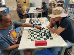 October 1, 2024. Ka Makana Alii mall chess meetup.