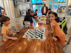 July 5, 2024. Chess meetup at Kakaako South Shore Market.