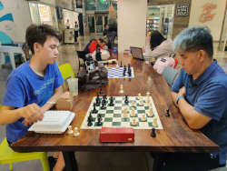 November 15, 2024. Chess meetup at Kakaako South Shore Market.